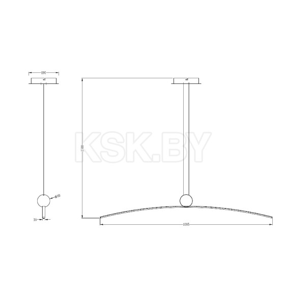 Светильник подвесной ARTE LAMP A3362SP-25BK (A3362SP-25BK) 