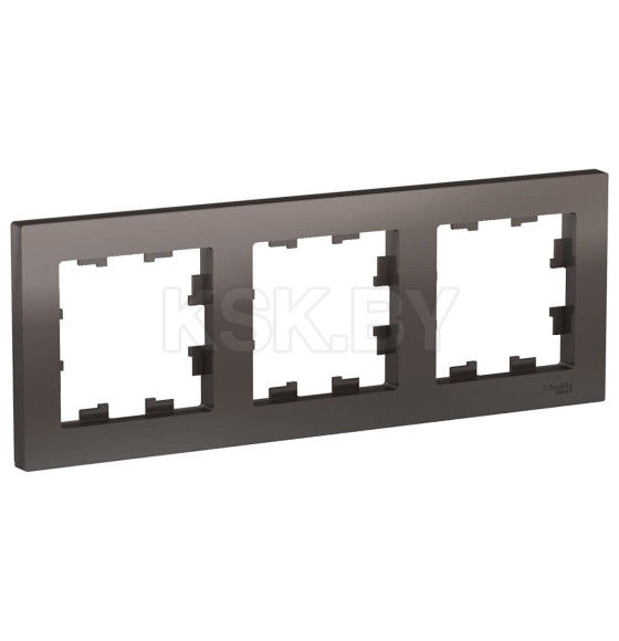 Рамка 3-я мокко Schneider Electric Atlasdesign (ATN000603) 