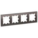 Рамка 4-я мокко Schneider Electric Atlasdesign (ATN000604) 