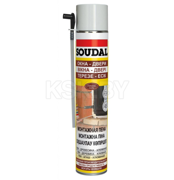 Пена PU монтажная Soudal (выход до 30л)300 мл (103826) 