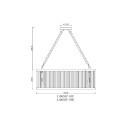 Светильник подвесной ARTE LAMP A1065SP-8CC (A1065SP-8CC) 