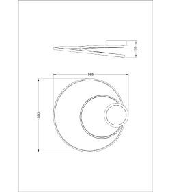 Светильник потолочный ARTE LAMP A3893PL-30BK