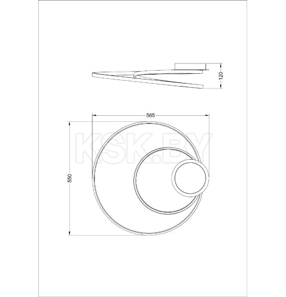 Светильник потолочный ARTE LAMP A3893PL-30BK (A3893PL-30BK) 