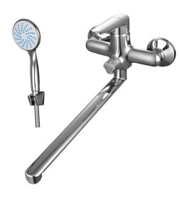 Смеситель для ванны Rossinka Silvermix RS32-32