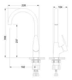 Смеситель для кухни Lemark Линара LM0405C 