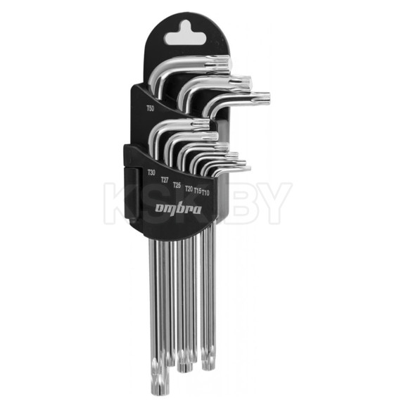 Набор ключей TORX Т10-T50 (9 предметов) Ombra 953009 (953009) 