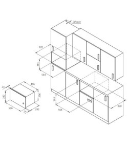 Микроволновая печь Akpo MEA 2001 FLAT BL