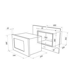 Микроволновая печь AKPO MEA 82008 MEP02 WH