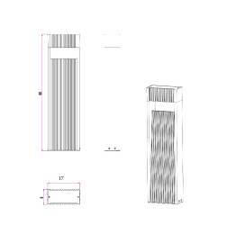 Светильник уличный ARTE LAMP A2148PA-1BR