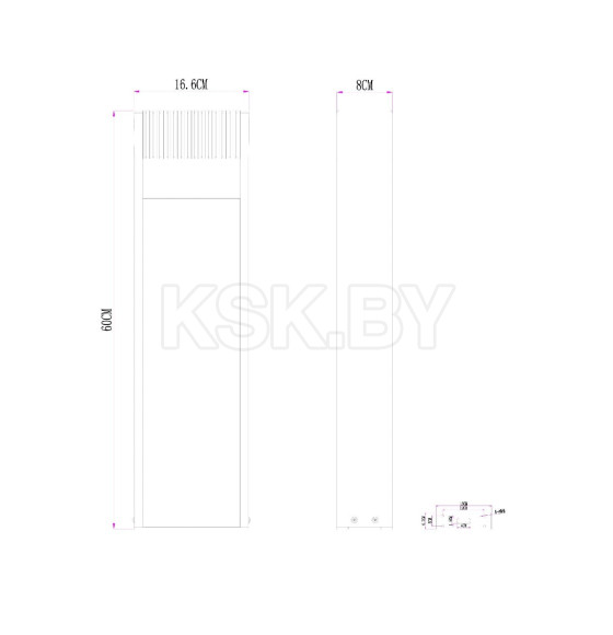 Светильник уличный ARTE LAMP A2146PA-1BR (A2146PA-1BR) 