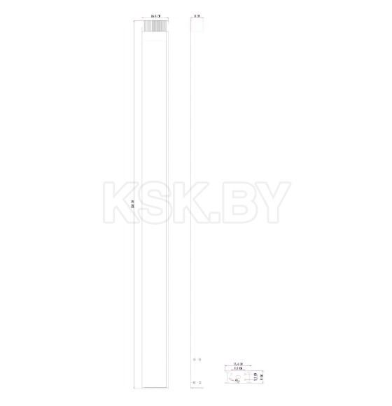 Светильник уличный ARTE LAMP A2140PA-1BR (A2140PA-1BR) 