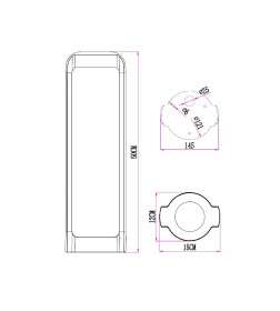 Светильник уличный ARTE LAMP A1646PA-1BK