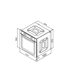 Духовой шкаф электрический Schtoff Decor 445