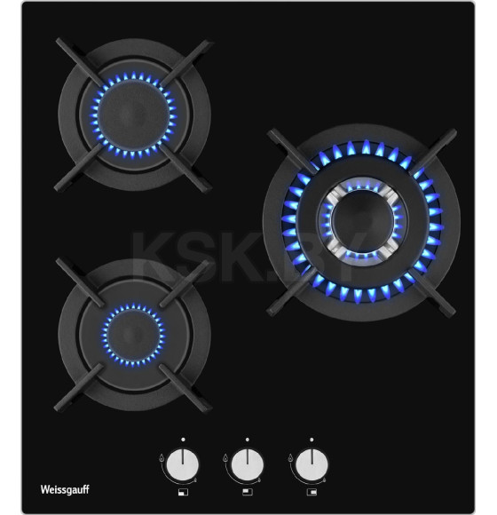 Панель варочная газовая Weissgauff HG 430 BGV (HG430BGV) 