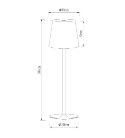 Светильник настольный ARTE LAMP A1614LT-1WH