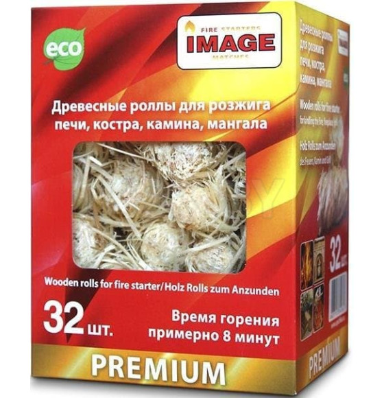 Роллы для розжига 32шт IMAGE