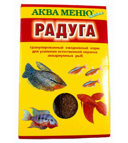 Корм Аква меню "Радуга" для рыб, 25 г 895647