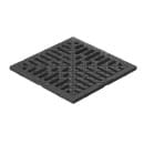 Решетка водоприемная Standartpark РВ-25.25-ПП пластиковая черная (36881-черная) 