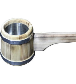 Черпак "Добрыня" 0,25 л с нерж вставкой ЧДН-0,25