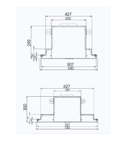 Кухонная вытяжка Akpo Neva Glass II 80 wk-10 белое стекло/нержавеющая сталь