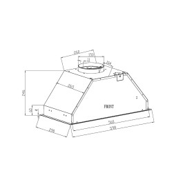 Вытяжка кухонная SCHTOFF Polar 60 Inox