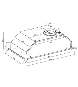 Вытяжка кухонная SCHTOFF TDM 60 Inox