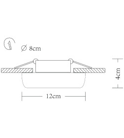 Светильник потолочный ARTE LAMP A5307PL-1WH