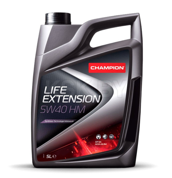 Масло моторное Champion Life Extension 5W-40 HM 5л (8227844) 