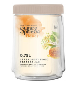 Банка для сыпучих продуктов 750 мл SE2248 10 054 Sugar&Spice