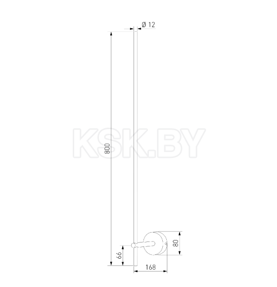 Светильник настенный светодиодный Fine LED 3000К 40132/LED черный жемчуг (a067492) 