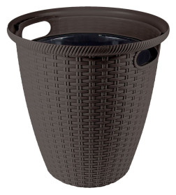 Кашпо напольное РОТАНГ 20 л, с внутренним горшком ING50020ВНГ