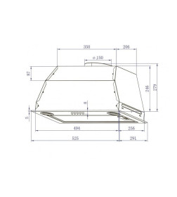 Вытяжка кухонная EXITEQ EX-1176