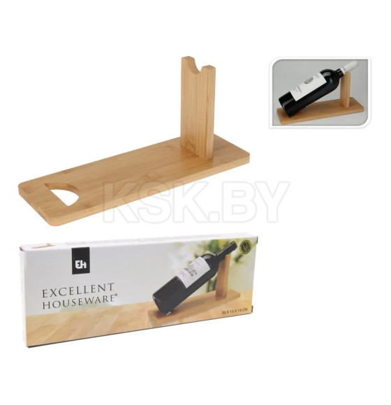 Подставка для бутылки бамбуковая 30*10*14 см (код 840965) (HZ2006010) 