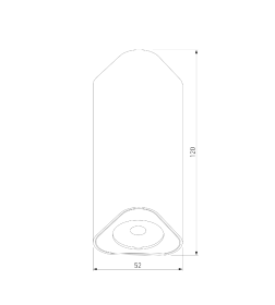 Светильник потолочный светодиодный Trio 8W 3000K белый 25110/LED