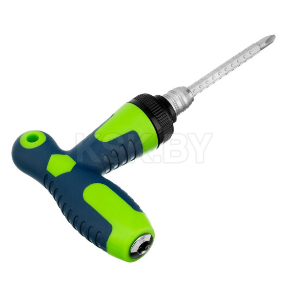 Отвертка реверсивная комбинированная PH2/SL6 CrV Сибртех 13364 (13364) 