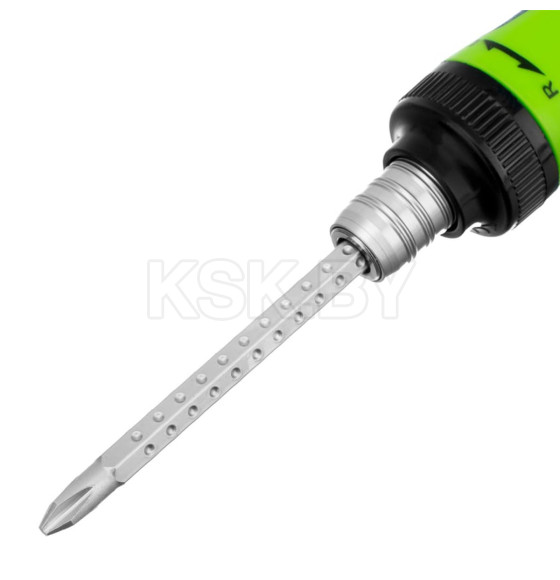 Отвертка реверсивная комбинированная PH2/SL6 CrV Сибртех 13364 (13364) 