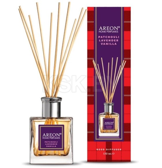 Ароматизатор воздуха Areon Home Perfume STICKS Reed Diffusers Patchouli Lavender Vanilla 150 мл (ARE-HST01) 
