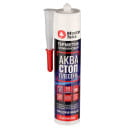 Герметик MasterTeks ProfiMaster силиконовый акваСТОПплесень, прозрачный, 280 мл