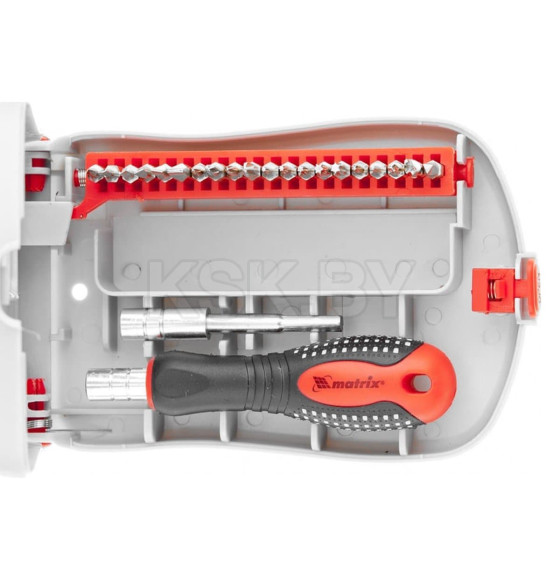 Отвертка с набором бит для точных работ (22 предметов) Matrix 11584 (11584) 