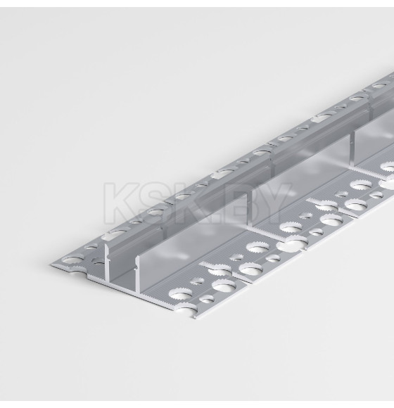 Профиль встраиваемый гибкий алюминиевый под ГКЛ 9,5 мм (под ленту до 9,5 мм) LL-2-ALP024 (a067732) 