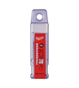 Сверло по металлу HSS-G MILWAUKEE D 1,5x18x40 (10 шт.)