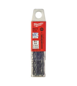Сверло по металлу HSS-R MILWAUKEE D 5,5x57x93 (10 шт.)