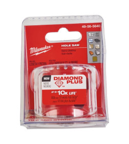 Коронка алмазная 44мм по керамограниту Milwaukee DIAMOND PLUS