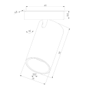 Светильник трековый 5W 3000K черный Mini Magnetic 85158/01 (a065645) 