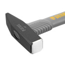 Молоток слесарный 400 гр кованый, фибергласовая  рукоятка c TPR покрытием Denzel 10484 (10484) 