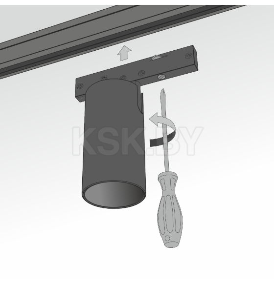 Светильник трековый 3W 3000K черный Mini Magnetic 85200/01 (a067272) 