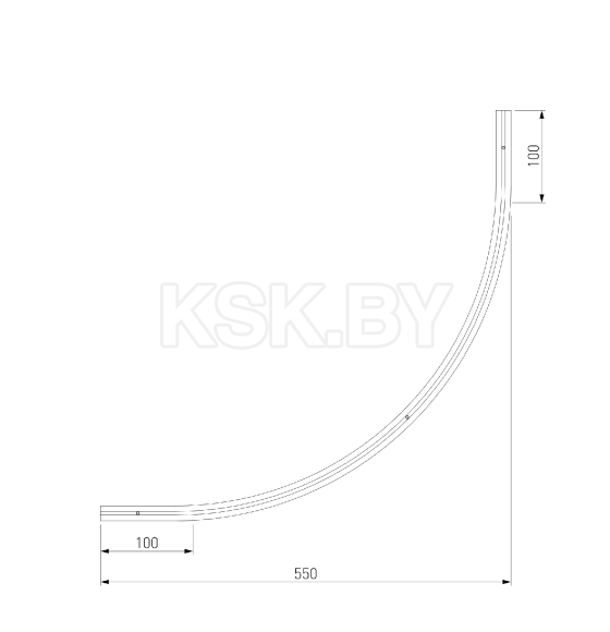 Шинопровод накладной Round черный Ø900 мм Mini Magnetic 85167/00 (a067269) 