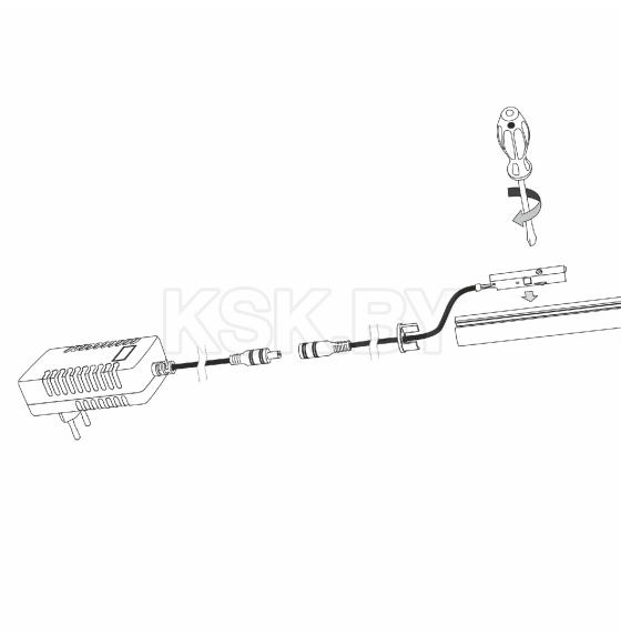 Блок питания 48W черный Mini Magnetic 95060/00 (a067265) 