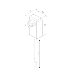 Блок питания 48W черный Mini Magnetic 95060/00