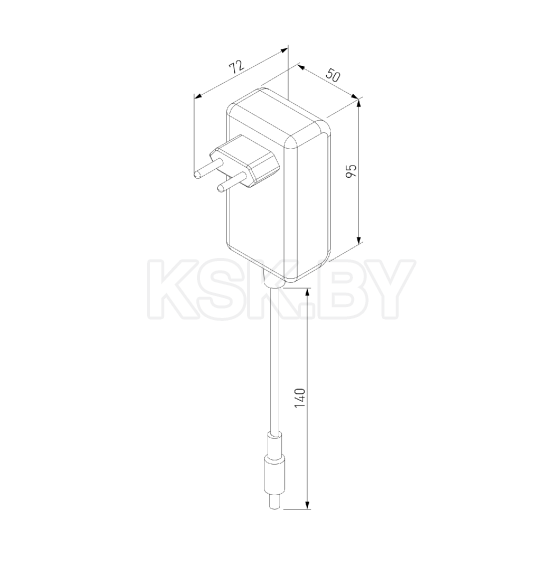 Блок питания 48W черный Mini Magnetic 95060/00 (a067265) 